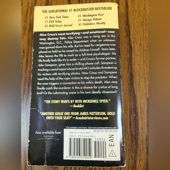 James Patterson, paperback bundle CROSS and KILLER INSTINCT - Picture 4 of 6